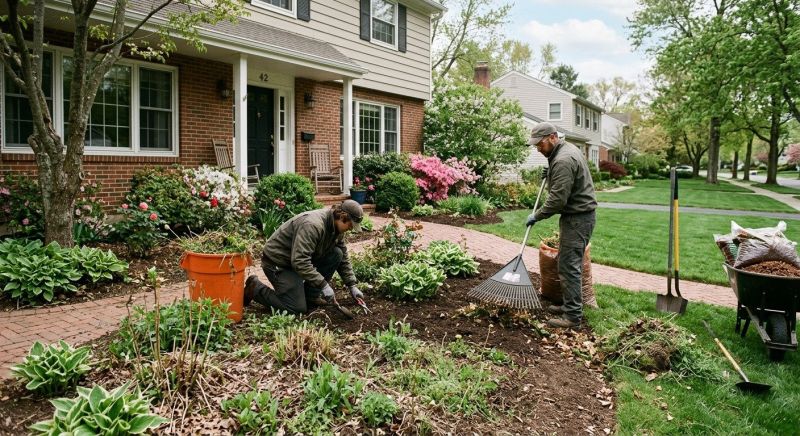 Flower Bed Cleanup Service in Ventura County, CA