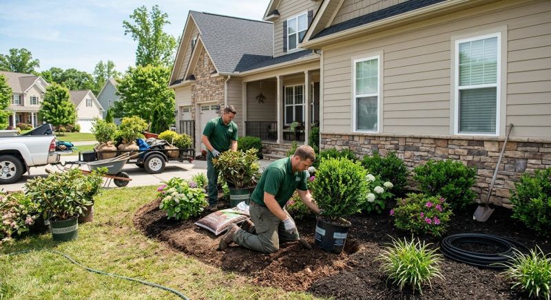 Rose Bush Planting in Ventura County, CA